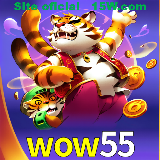 Imagem promocional da wow55 mostrando a plataforma e suas vantagens